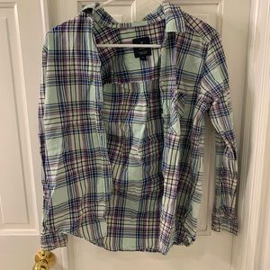 Plaid Button Down Shirt
